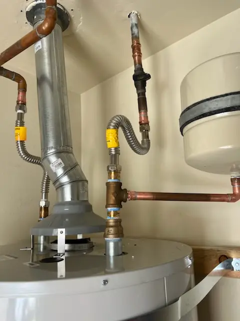 Water heater installation and plumbing repair in Jefferson View